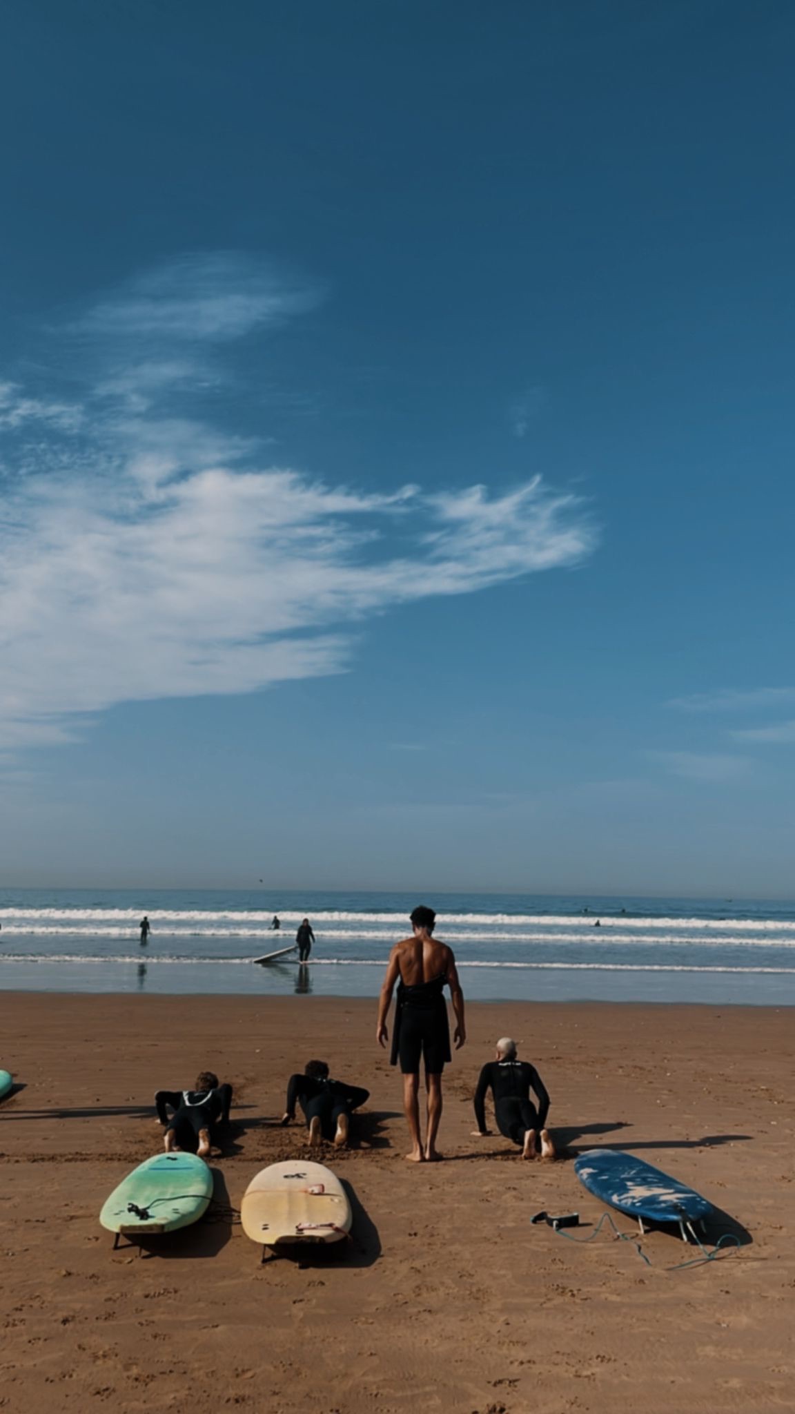 Surf lesson taghazout