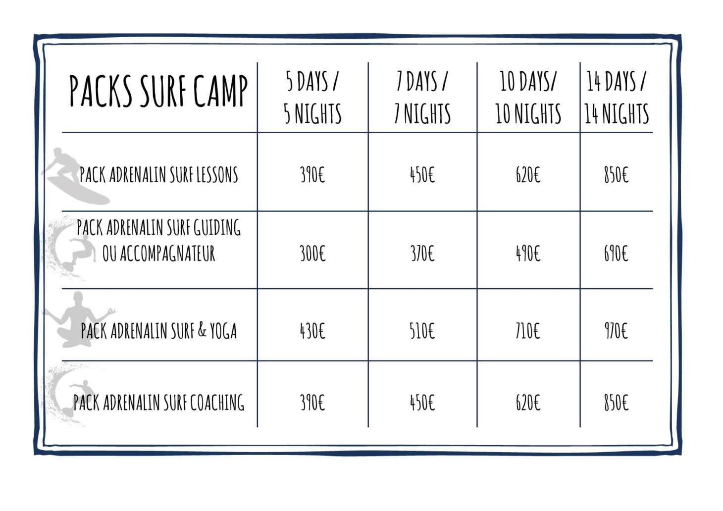 Surf camp agadir